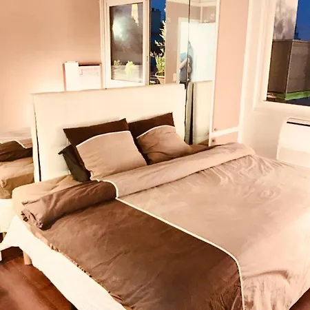 Apartman Terrasse Vue Tour Eiffel Párizs