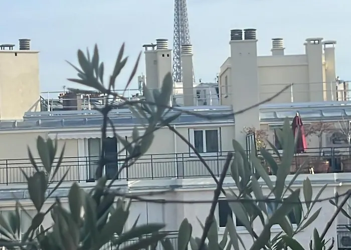 Terrasse Vue Tour Eiffel
